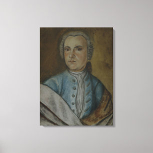 Wilhelm Friedemann Bach, c.1733 Canvastryck