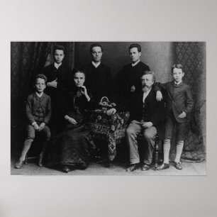 Wilhelm Liebknecht och hans familj Poster