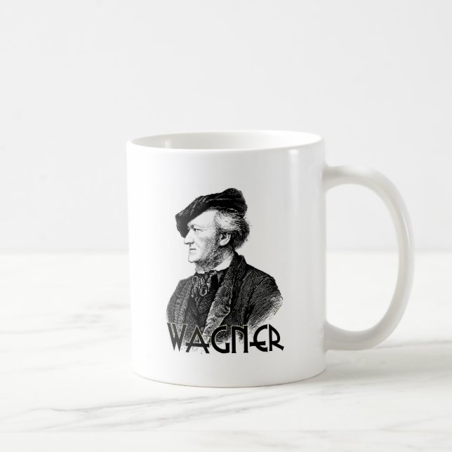 Wilhelm Richard Wagner Kaffemugg (Höger)