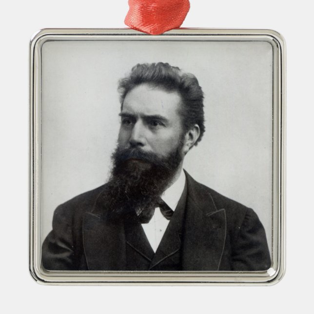 Wilhelm Rontgen Julgransprydnad Metall (Framsidan)