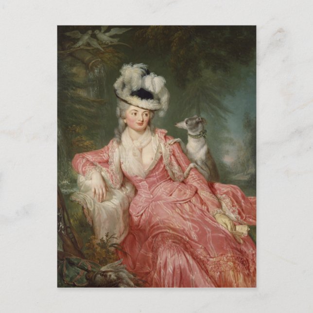 Wilhelmine Enke Vykort (Framsida)