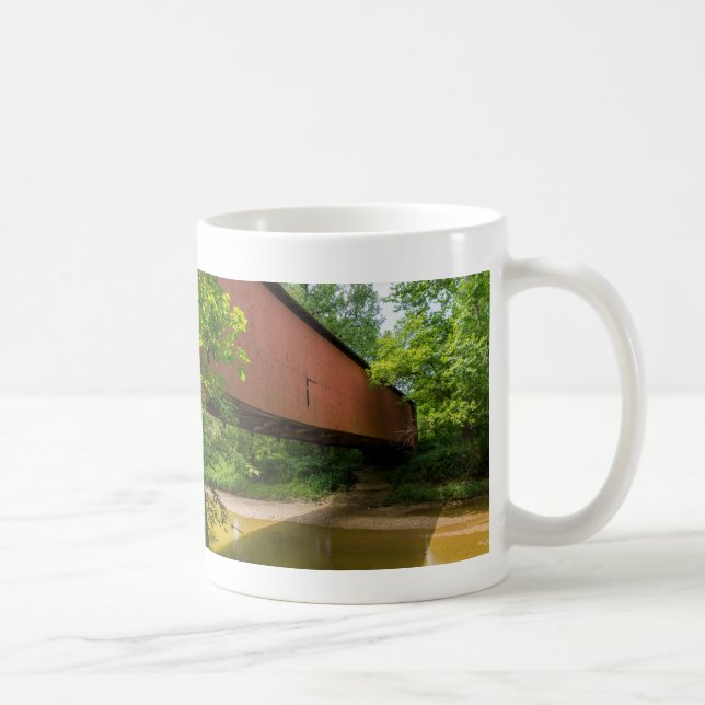 Wilkens Mill Överbyggda Bro Kaffemugg (Höger)