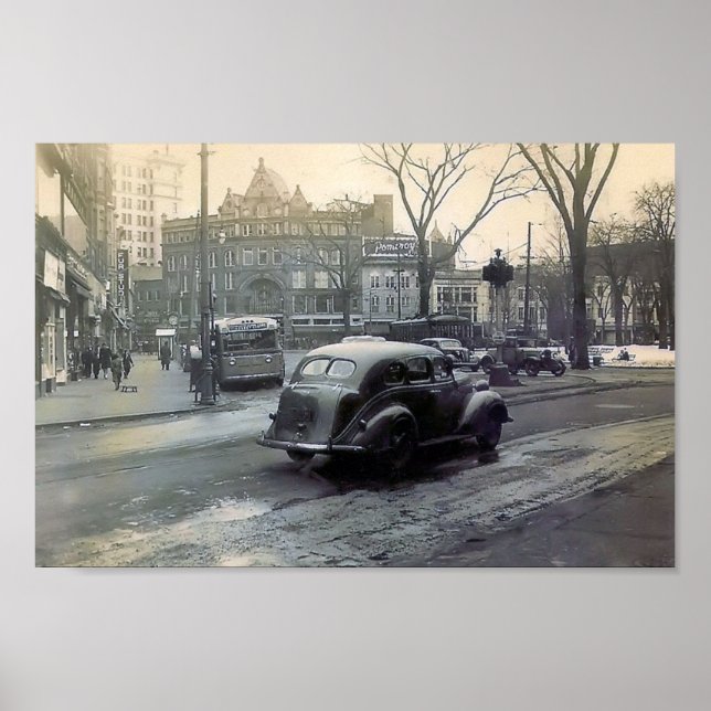 Wilkes-Barre Pa 1930. Poster (Framsidan)