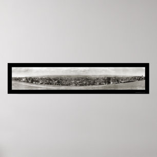 Wilkes-Barre PA-foto 1909 Poster
