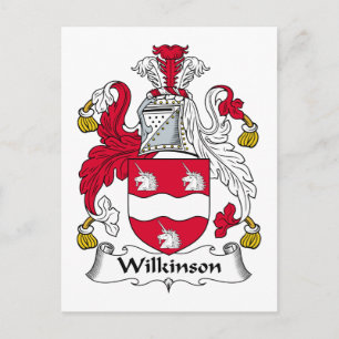 Wilkinson Family Crest Vykort