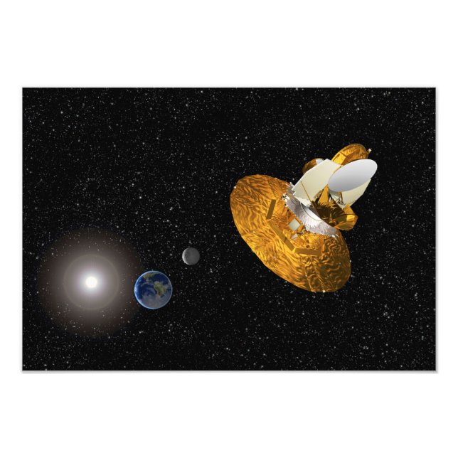 Wilkinson Microwave Anisotropy Probe Fototryck (Framsidan)