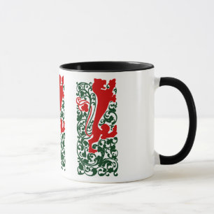 Will Bradley Heraldic Lejon Mugg