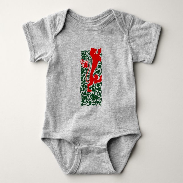 Will Bradley Heraldic Lejon T Shirt (Framsida)