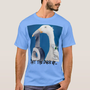 Will Bullas stänger upp humor-djuren i anka T Shirt