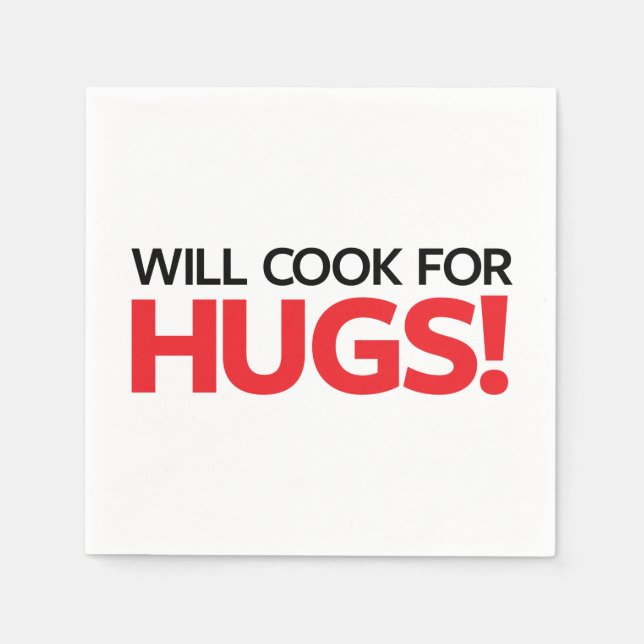 Will Cook för Hugs Pappersservett (Framsidan)