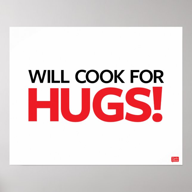 Will Cook för Hugs Poster (Framsidan)