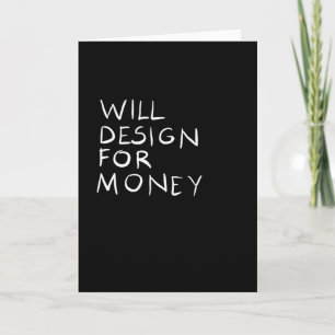 Will Design for money Kort