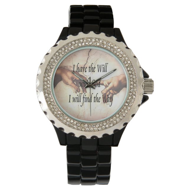 Will Gods Way Armbandsur (Framsida)
