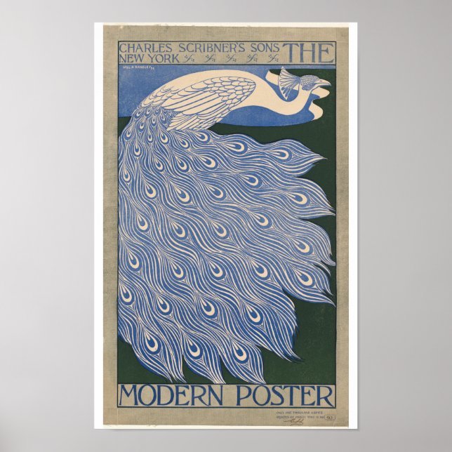 Will H. Bradley , Den moderna affischen  Poster (Framsidan)