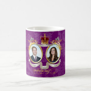 Will+Kate bröllop, gör-det-själv-färg!! Kaffemugg