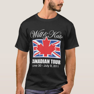 WILL & KATE CANADIAN TOUR TEE