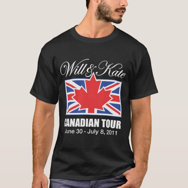 WILL & KATE CANADIAN TOUR TEE (Framsida)