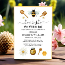 Will Kryp Daisy Bloom Rustic Busy Bee Gender Revea