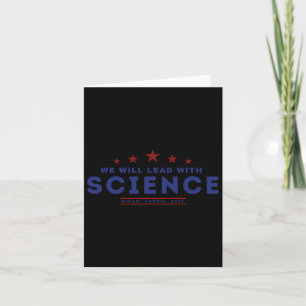 Will Lead with Science Joe Biden Kamala Harris 200 Kort