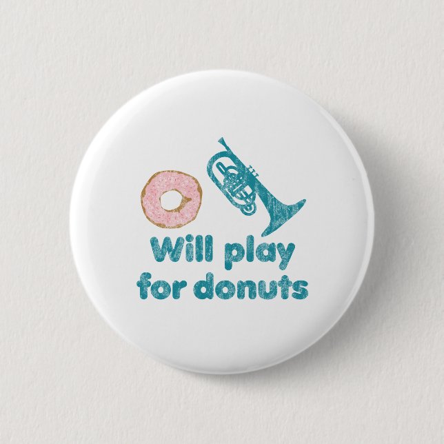 Will Play Mellophone for Donuts Knapp (Framsida)