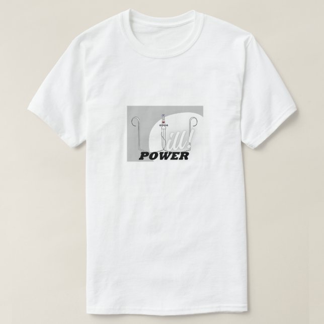 Will Power-design av Kriyas Collection T Shirt (Design framsida)