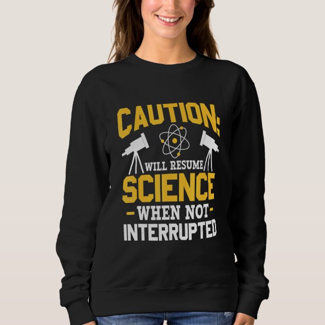 Will Resume Science When Not Interrupted DNA Repli T Shirt (Framsida)