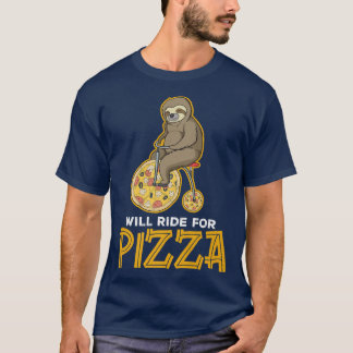 Will Ride for Pizza 36075975 T Shirt