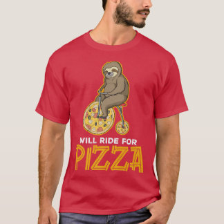 Will Ride for Pizza Premium 36085977 T Shirt