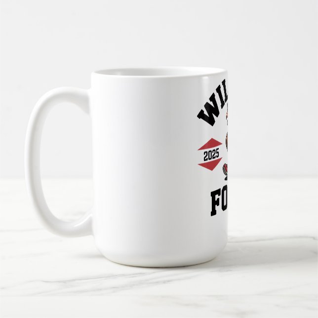 Will Run For Pie FunnyThanksgiving Coffee Mug 2025 Kaffemugg (Vänster)