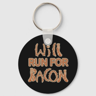 WILL SPRINGA FOR BACON Runts Tees & Gear Nyckelring