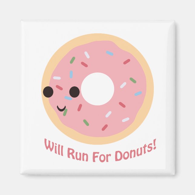 Will Springa for Donuts Magnet (Framsidan)