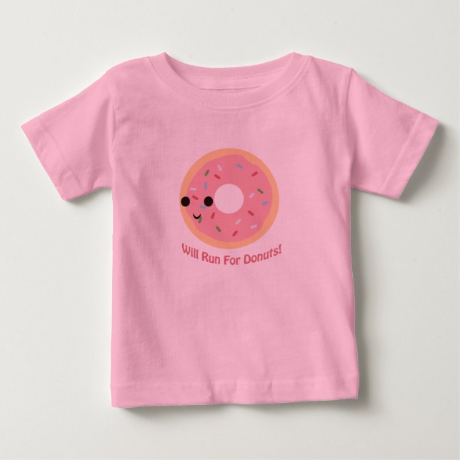 Will Springa for Donuts T-shirt (Framsida)