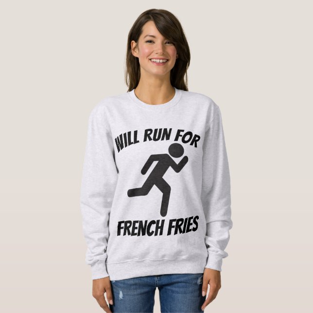 WILL SPRINGA FOR FRANSK FRIES, LUNT-shirts Tee Shirt (Hel framsida)