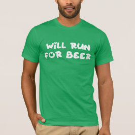 Will Springa for Grönt Beer, St. Patrick's Day Run T Shirt