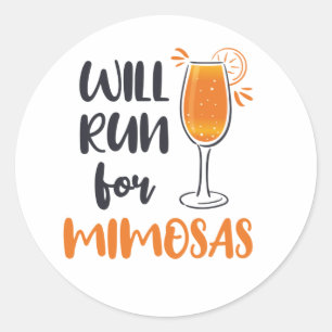 Will Springa för Mimosas Runt Klistermärke