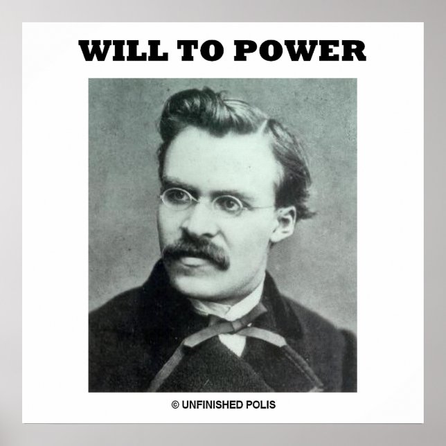 Will to Power (Friedrich Nietzsche) Poster (Framsidan)