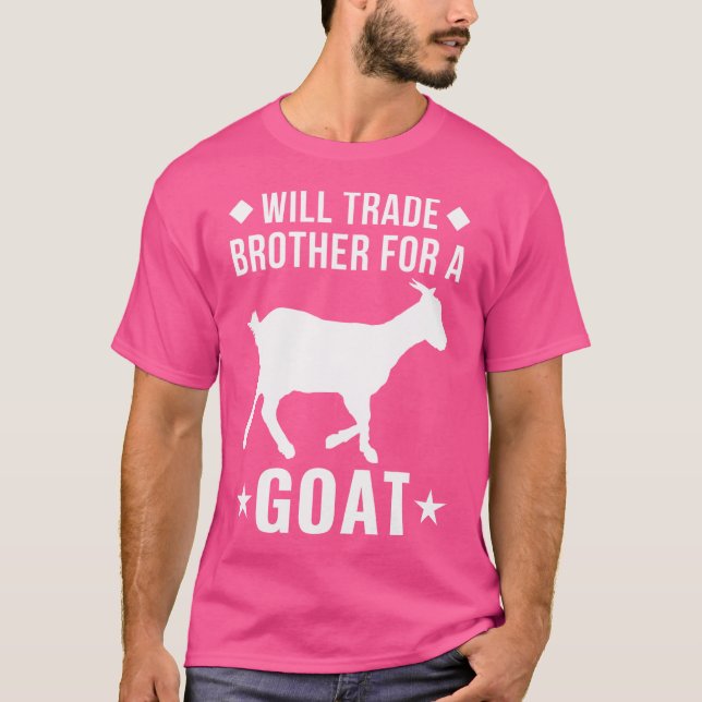 Will Trade Brother för ett getkött T Shirt (Framsida)
