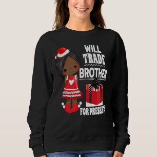 Will Trade Brother för Presenter julfamilj T Shirt