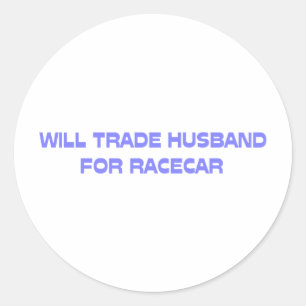 Will Trade Make for Racecar Runt Klistermärke