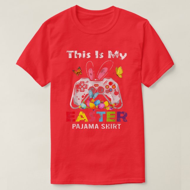 Will Trade Sister for Påsk Candy Bunny Eat Choco T Shirt (Design framsida)