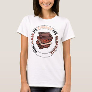 Will Trade Studenter för Chocolate coola-lärare T Shirt
