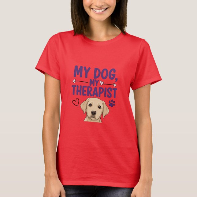 Will Work for Dog Treats Tee for Dog Parents  (Framsida)