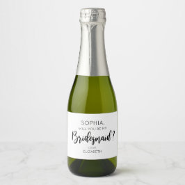 WILL YOU BE MY BRIDESMAID?