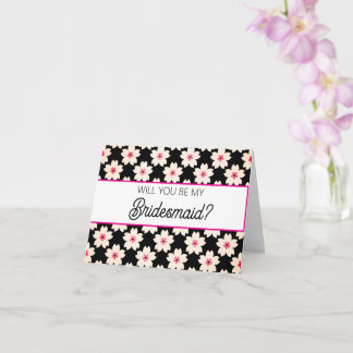 Will you be my Bridesmaid proposal card Kort