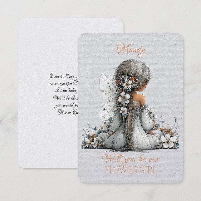 Will You Be My Flower Girl (Fram/baksida)