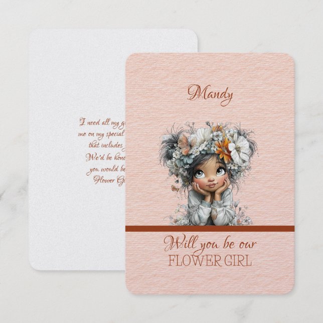 Will You Be My Flower Girl (Fram/baksida)