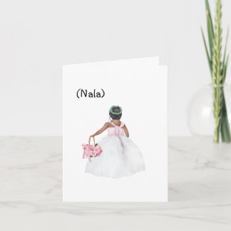 Will You Be My Flower Girl? (African-American) Kort