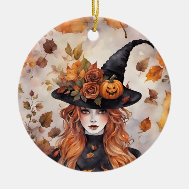Willa The Witch Julgransprydnad Keramik (Framsidan)