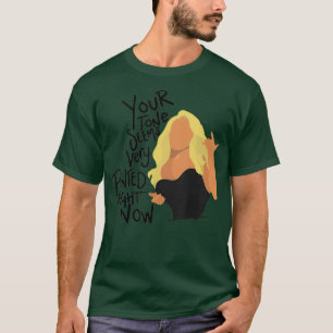 Willam Din toning verkar vara mycket prickad Höger T Shirt