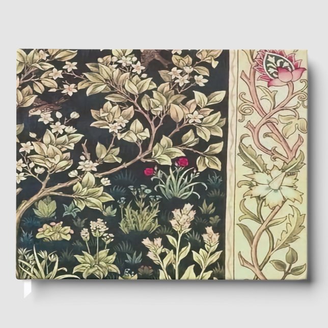 Willam Morris vackra design och kreationer,Vint Gästböcker (Framsida)